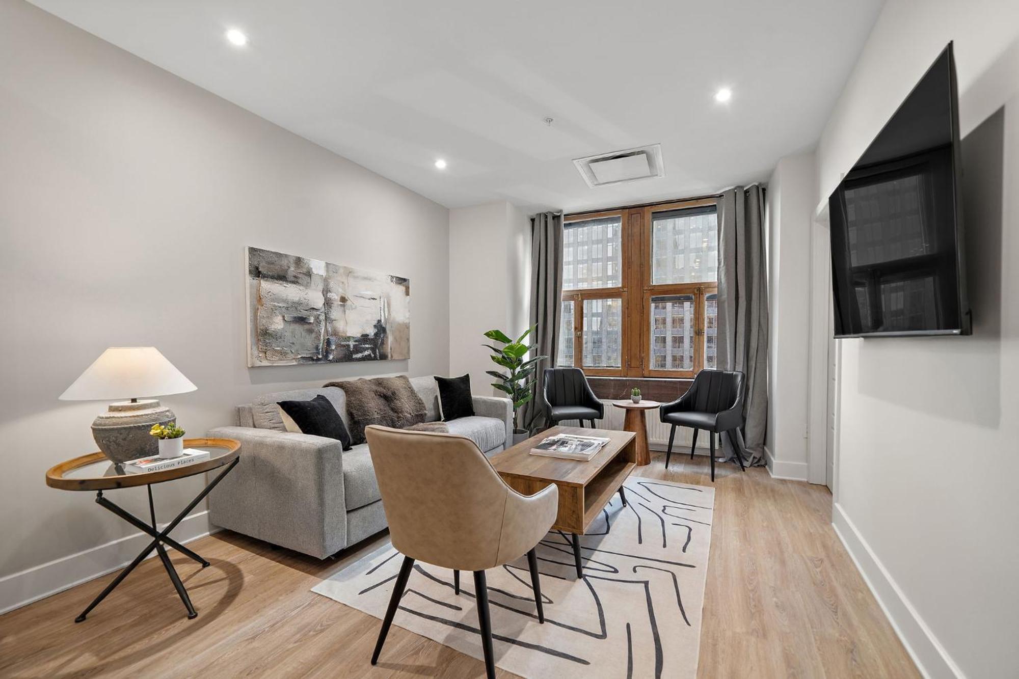 Apartamento 511 Place D'armes Luxury Montreal